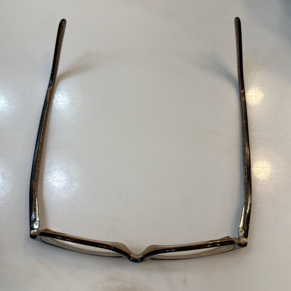 Coach Lizzie tortiseshell small rectangular eyeglasses  size 135 women’s petite - Picture 8 of 9